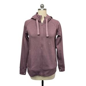 Eddie Bauer WR Motion Cozy Fleece Zip Hoodie Women's Size Medium Misty Rose
